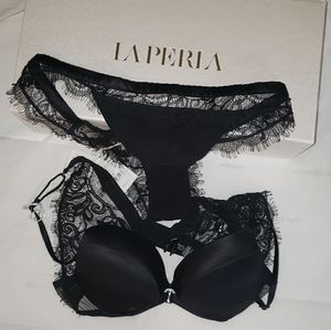 La Perla Bra and Panty set 34A and XS panty